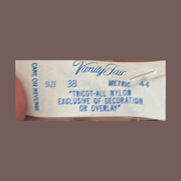 Vanity Fair Lace Camisole | White Satin | Size 38 | Vintage 70s - Picture 2 of 5